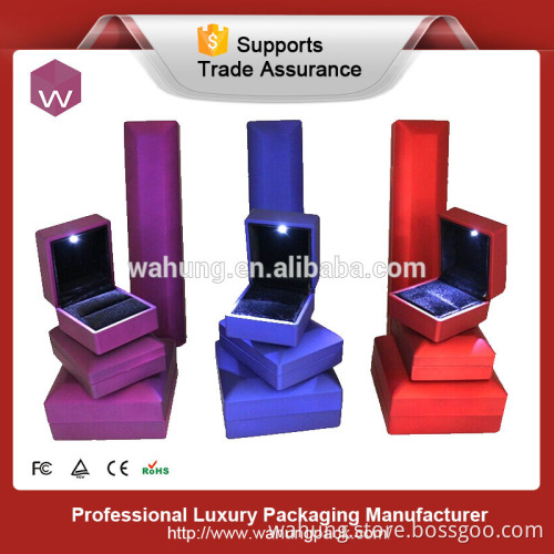 popular design jewelry gift box with light